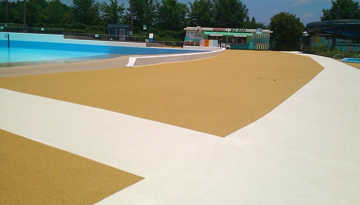 遮熱性舗装用塗料「ミラクールロードU」