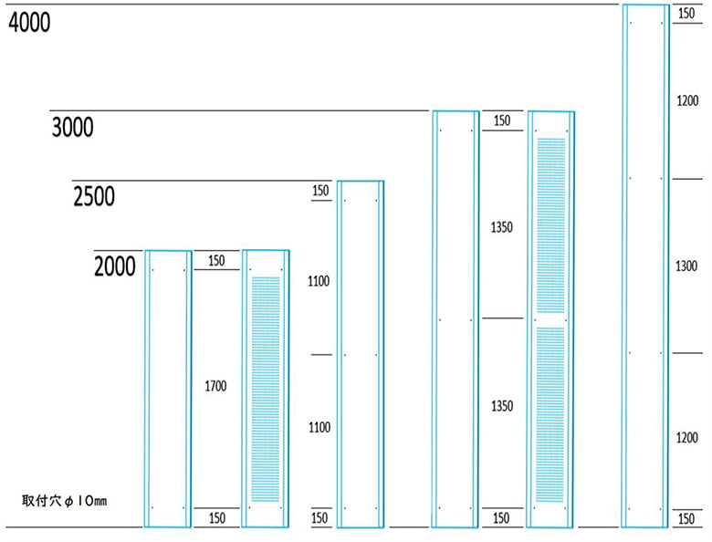 仮囲い鋼板 フラット型