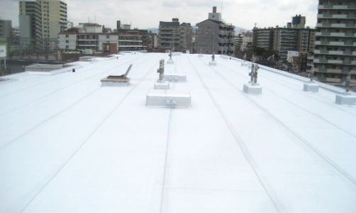 ネオ・ルーフィング【加硫ゴム系シート接着防水工法】|三ツ星ベルト株式会社 建設資材本部