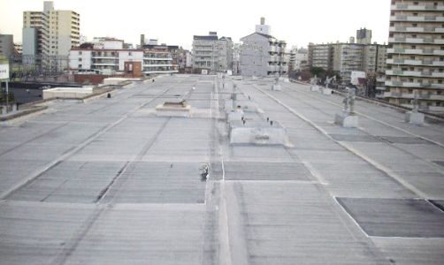 ネオ・ルーフィング【加硫ゴム系シート接着防水工法】