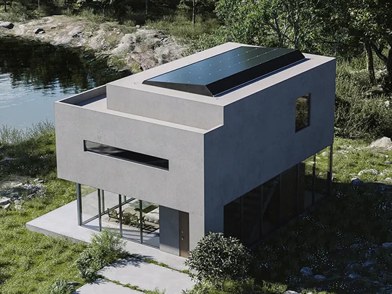 最もミニマルな太陽光パネル【Panel–B】