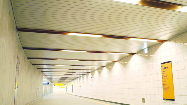 アルミ天井材 フックパネルシステム