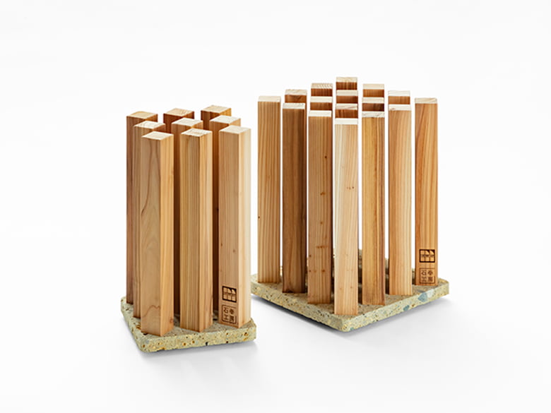 DROP×国産石【傘立て】/松下産業株式会社