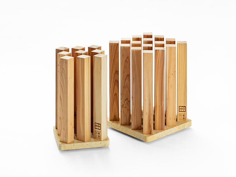 DROP×国産石【傘立て】/松下産業株式会社