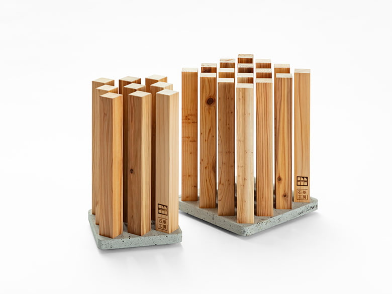 DROP×国産石【傘立て】/松下産業株式会社