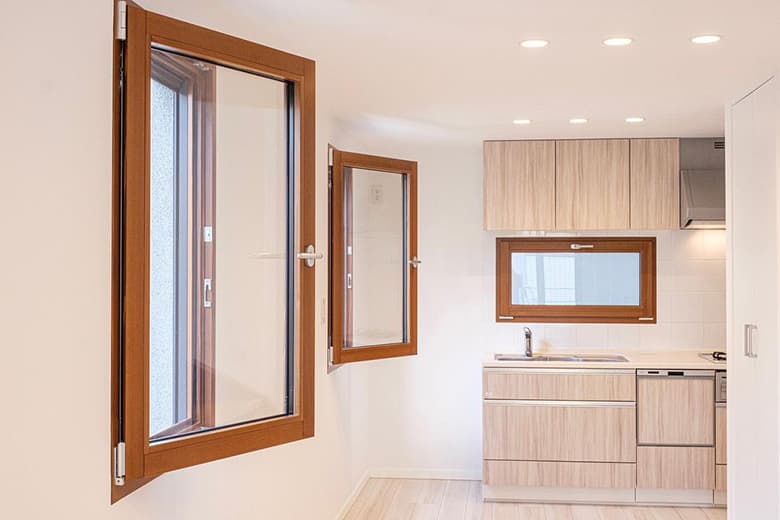 木製サッシ「いぶき」/株式会社ナガイ