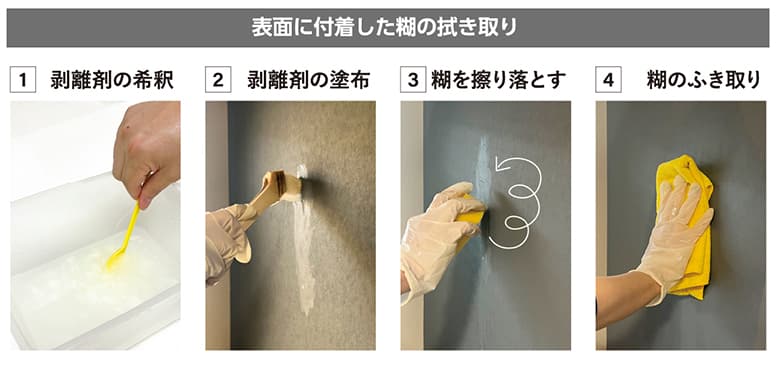 壁紙裏打剥がし・糊拭き取り剤「RePIKA-リピカ-」