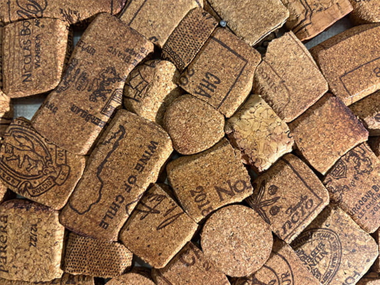 CIRCLE OF CORK Wall Materials【ワイン栓プレートランダム】