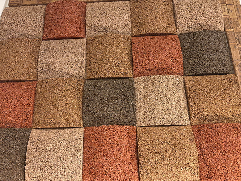 CIRCLE OF CORK Wall Materials【リサイクルコルク粒のサンドプレート】