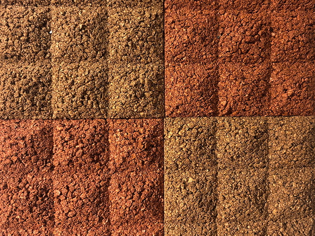 CIRCLE OF CORK Wall Materials【リサイクルコルク粒のサンドプレート】