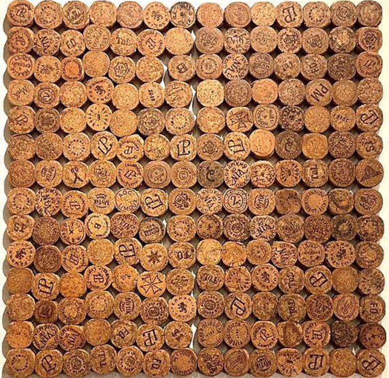 CIRCLE OF CORK Wall Materials【ワイン栓プレート ドット(スクエア)】