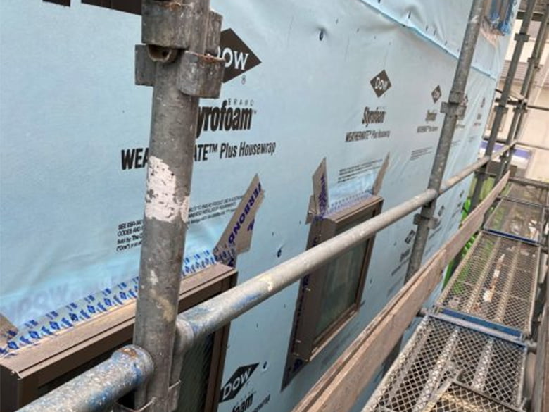 高性能『透湿・防水+気密シート』 【ウェザーメイトプラス】/ナータッグ・ビルディングサプライ株式会社