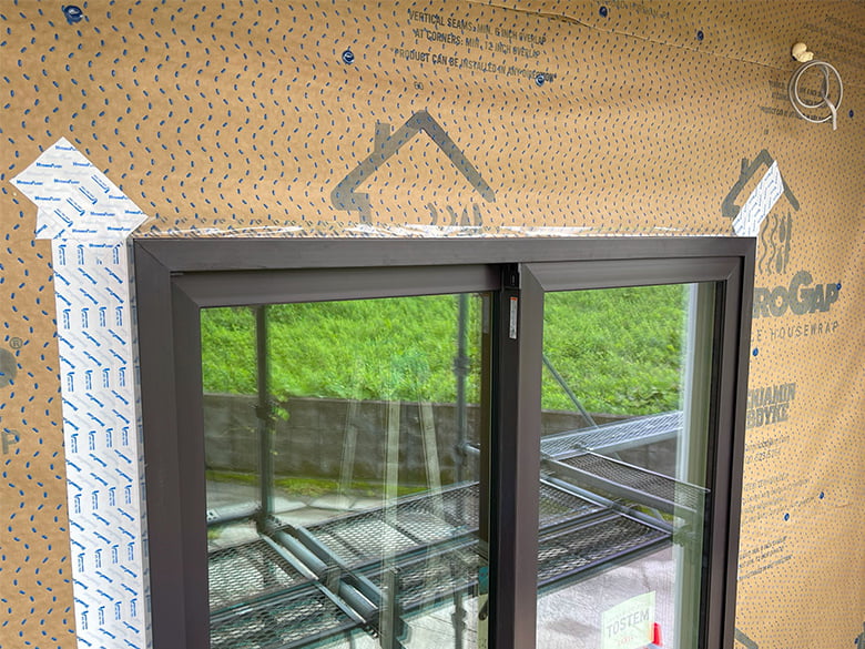 排水・排湿機能付き透湿・防水+気密シート 【レインスクリーンラップ】