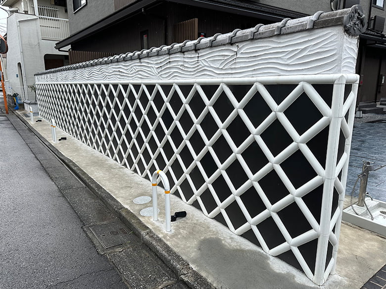 なまこ壁【四半張り】/中津鋼材株式会社