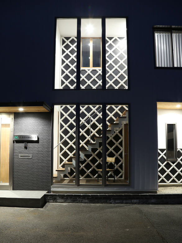 なまこ壁【四半張り】