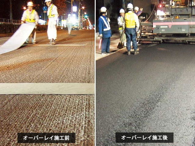 リフレクションクラック防止材【パッチングシートG】|七王工業株式会社