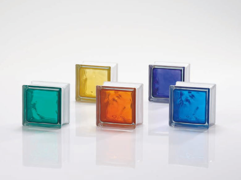 ガラスブロック カクテルカラーシリーズ(たまゆら)/電気硝子建材株式会社