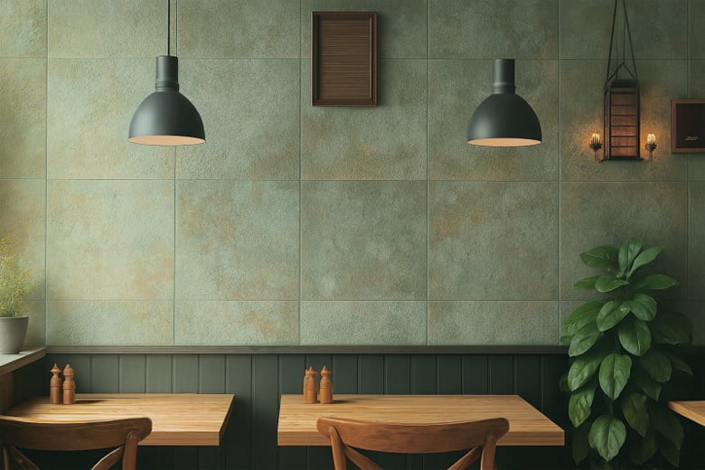 「錆Metallic」サビxメタリックで演出する内装用化粧パネル