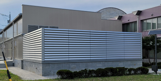 ニュースト消音システム 消音ルーバー・防音パネル