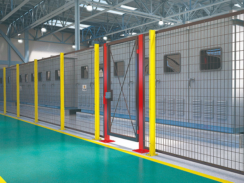 D-range(機械安全柵)/株式会社ニッケンフェンスアンドメタル