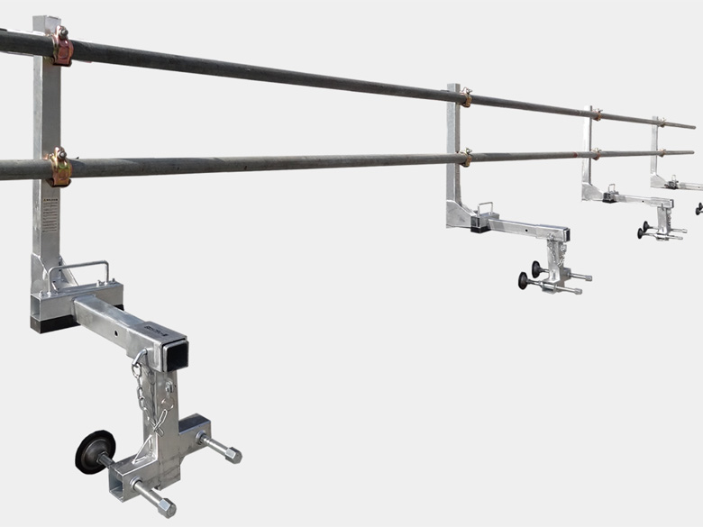 屋上用仮設手すり(パラペットポストV3)