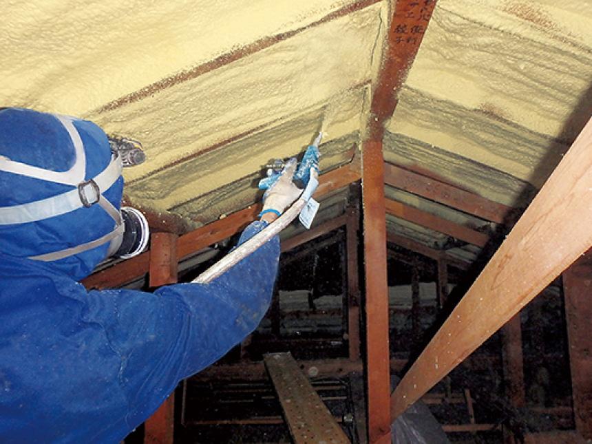 ボンベタイプ 吹付けウレタン断熱材【ハンディフォーム】