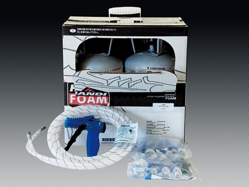ボンベタイプ 吹付けウレタン断熱材【ハンディフォーム】