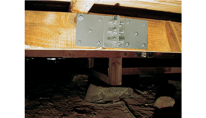 木造住宅補強金物【制震プレートSTV】