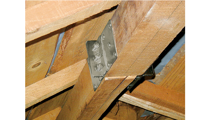 木造住宅補強金物【制震プレートSTV】