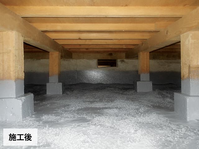 防湿・防蟻工法【クリーンバリヤ】