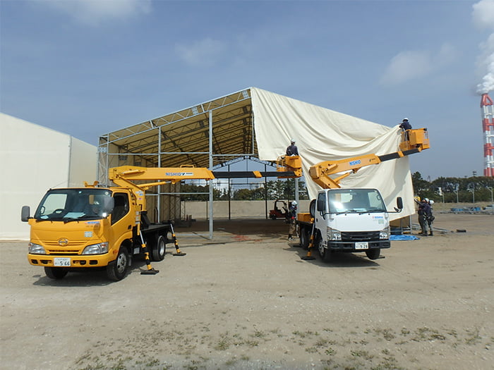 工事用テント【レンタル】