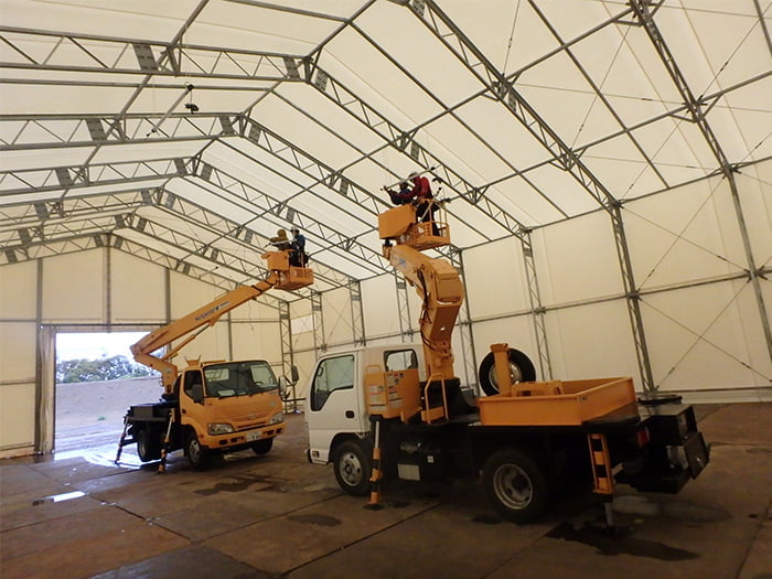 工事用テント【レンタル】