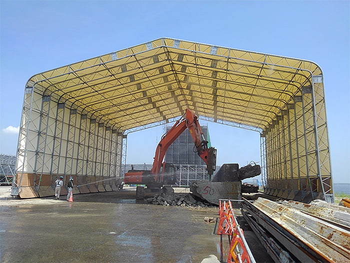 工事用テント【レンタル】