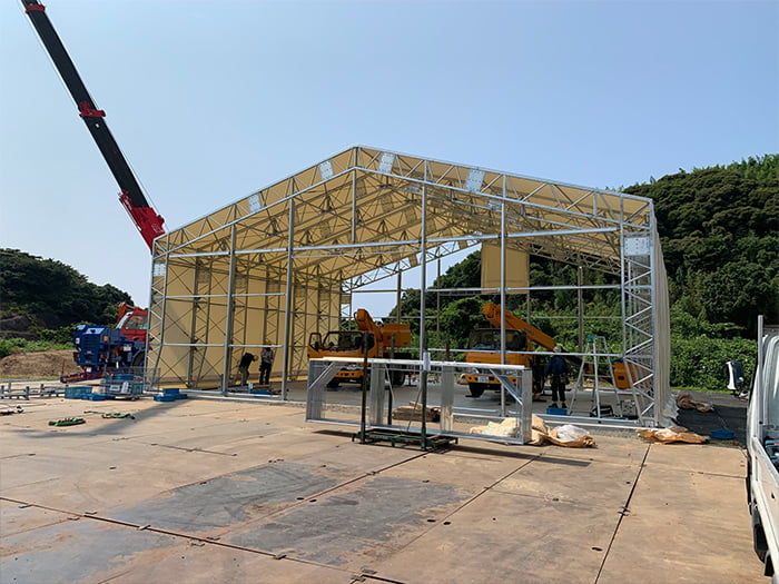 テント倉庫【レンタル】