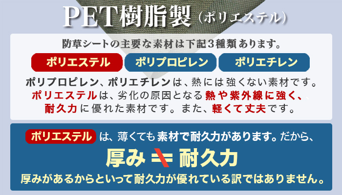 防草シート GreenArts430Z・430JP/BW・430JP/BK
