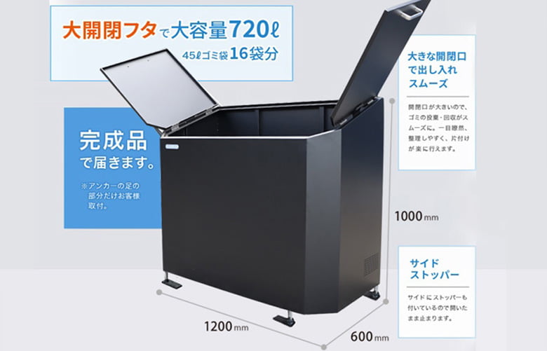 ゴミストッカーDBK1200・DB1000