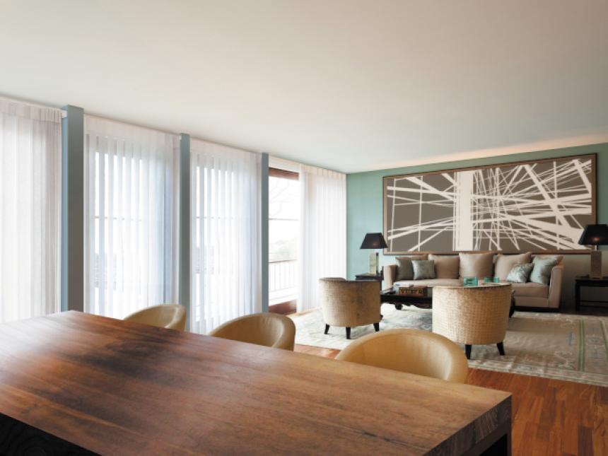 NORMAN® スマートドレープシェード【ファブリック縦型ブラインド】