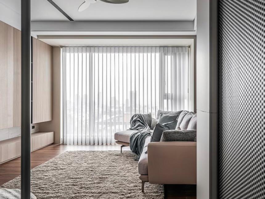 NORMAN® スマートドレープシェード【ファブリック縦型ブラインド】