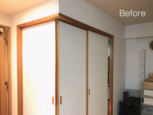 ウッドシャッター 折れ戸仕様