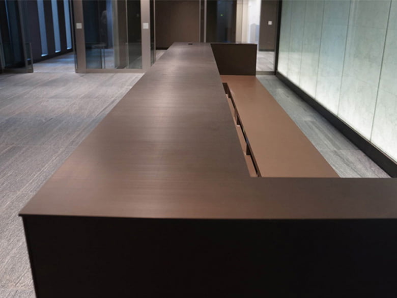 アルミストーン家具(テーブル)/エヌ・エス・ケーニシダ工業株式会社