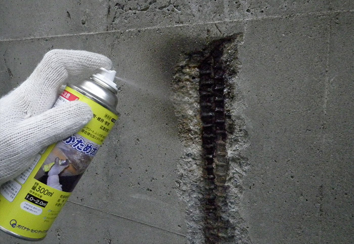 コンクリート浸透固化材「かため太郎」