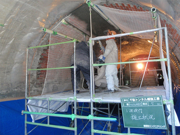 SANショット工法