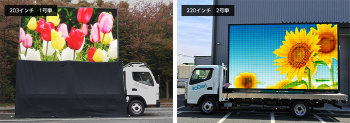 LEDビジョントラック レンタル