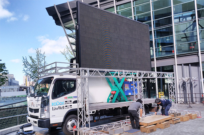 LEDビジョントラック レンタル