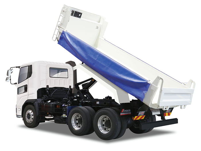 ダンプトラック用積載物計量装置【スケールダンプ】