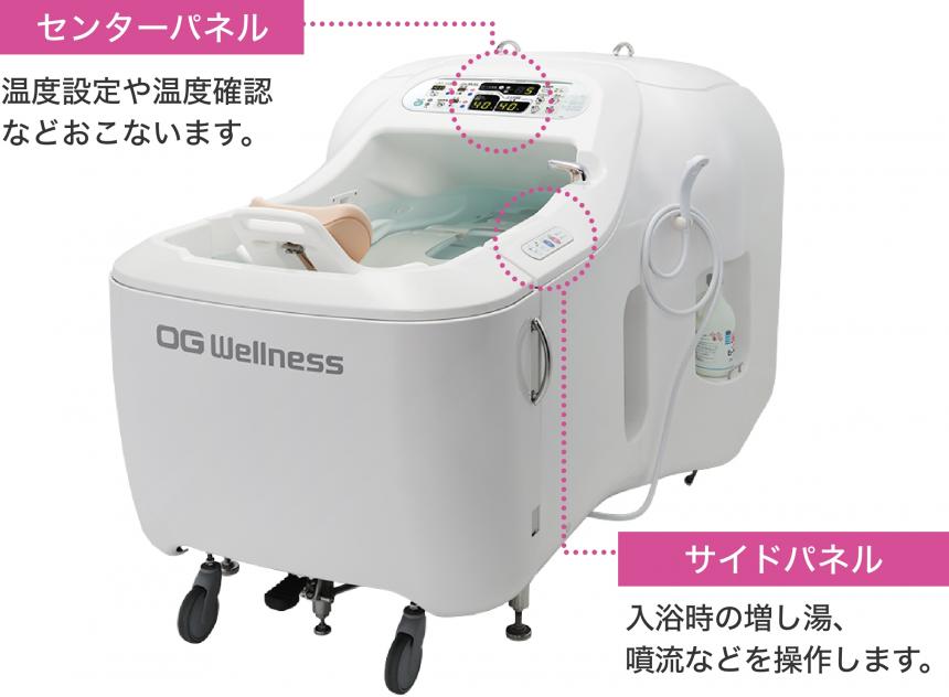 座ったまま介助入浴HK-8250/Adagio(アダージオ)