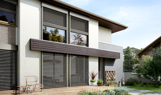 外付ブラインド【ブリイユ Bモデル(旧サンシャディBS3A)】