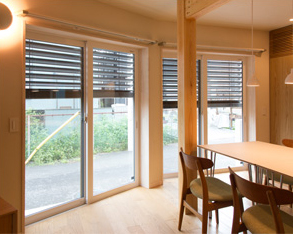 外付けブラインド passiv blind(パッシブブラインド)