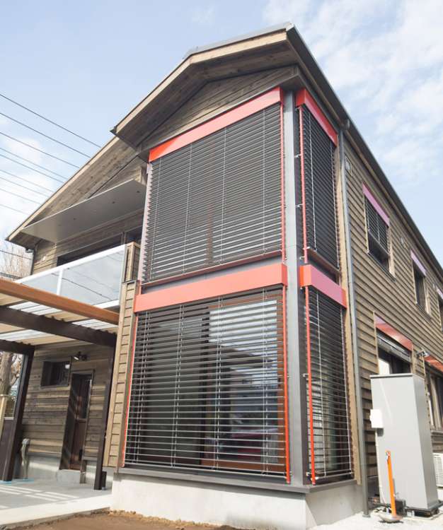 外付けブラインド passiv blind(パッシブブラインド)