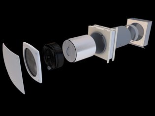 ダクトレス熱交換換気システム「passiv Fan」